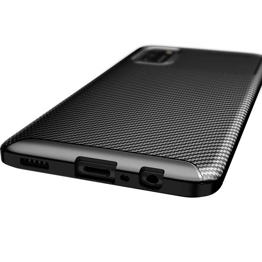Galaxy Uyumlu A02S Kılıf Zore Negro Silikon Kapak
