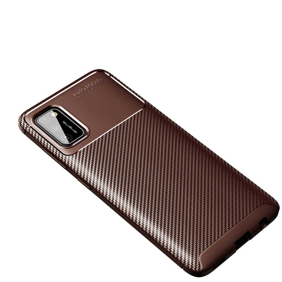 Galaxy Uyumlu A02S Kılıf Zore Negro Silikon Kapak