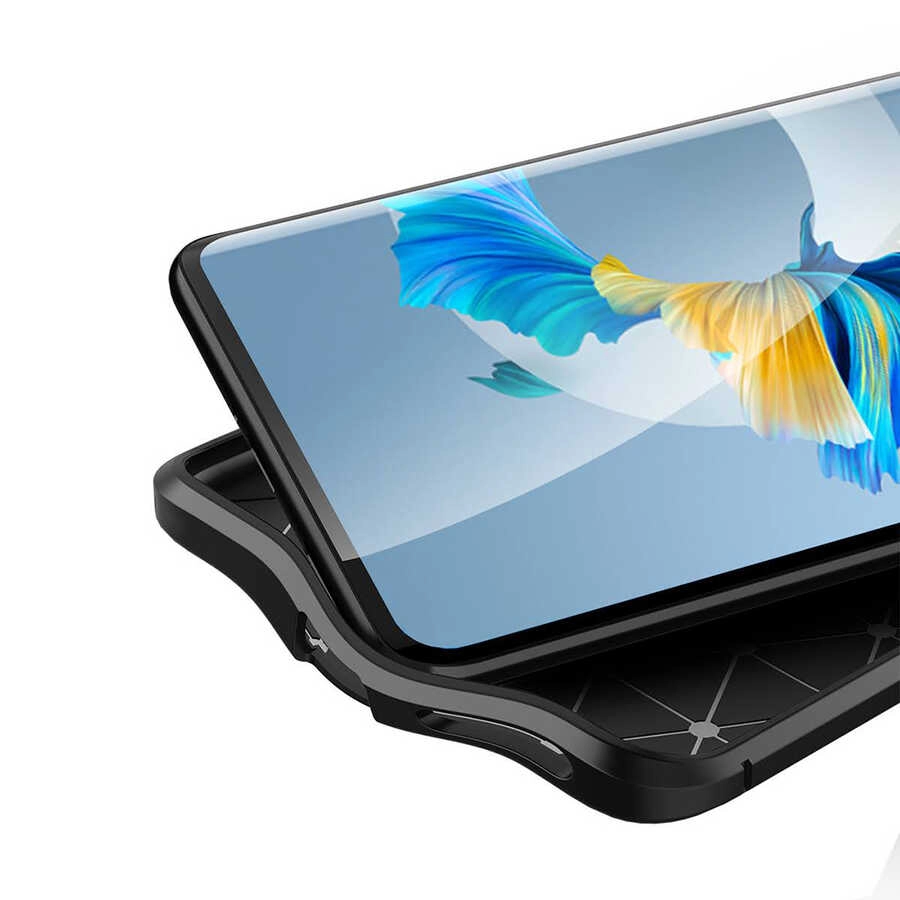 Huawei Uyumlu Mate 40 Pro Kılıf Zore Niss Silikon Kapak