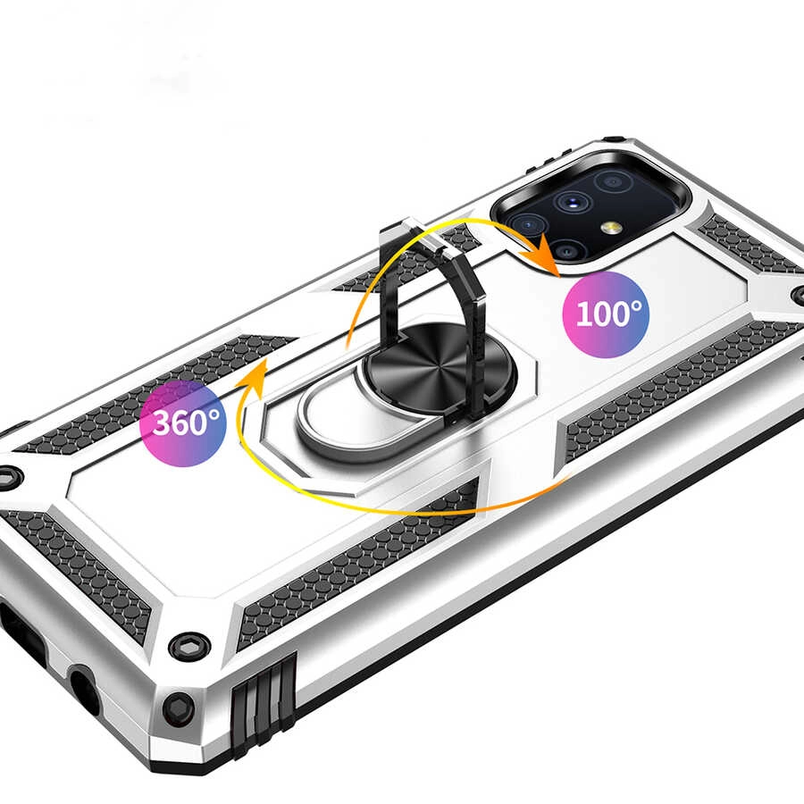 Galaxy Uyumlu M51 Kılıf Zore Vega Kapak