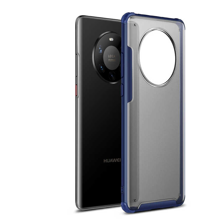 Huawei Uyumlu Mate 40 Pro Kılıf Zore Volks Kapak-Lacivert