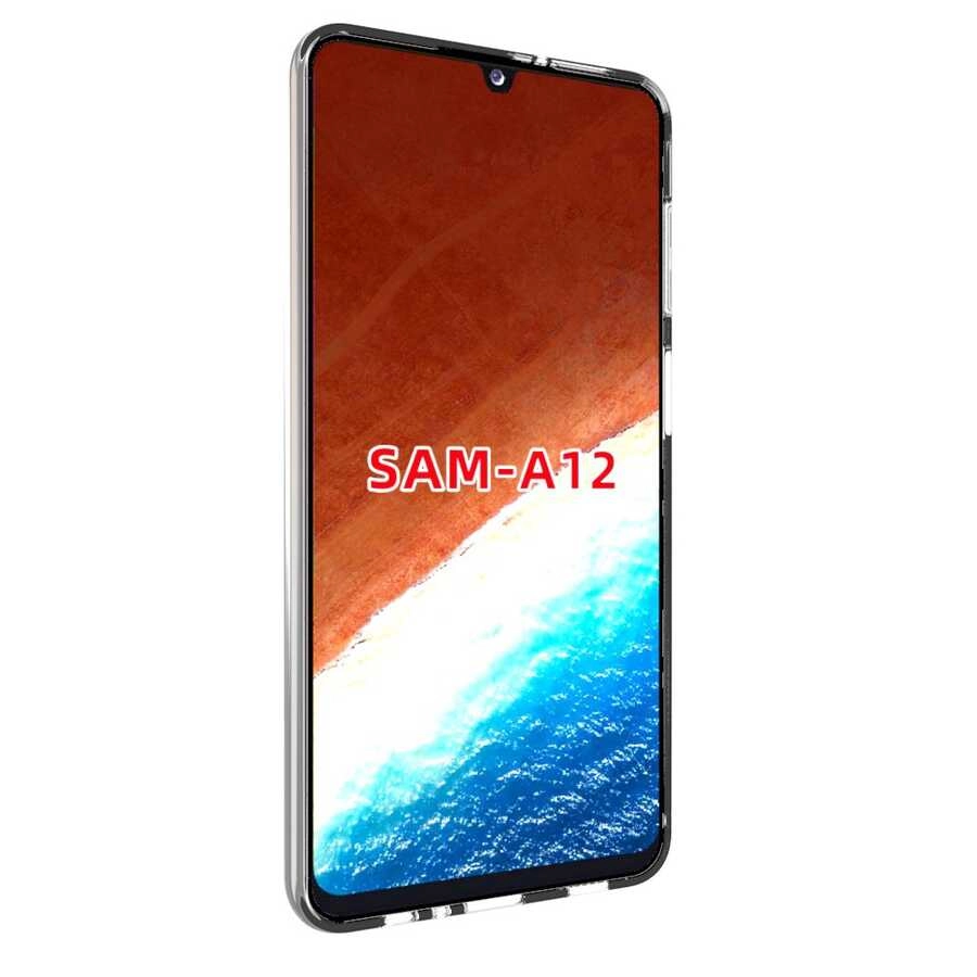 Galaxy Uyumlu A12 Kılıf Zore Süper Silikon Kapak