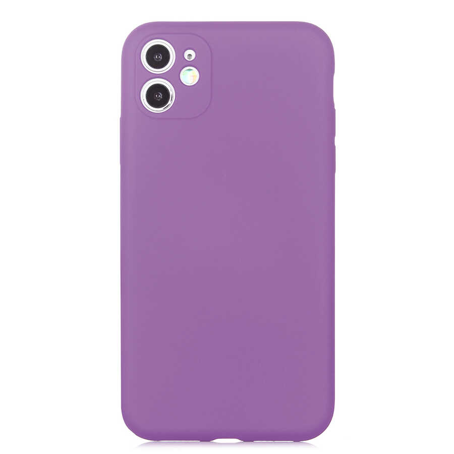 iPhone Uyumlu 11 Kılıf Zore Mara Kapak-Mor