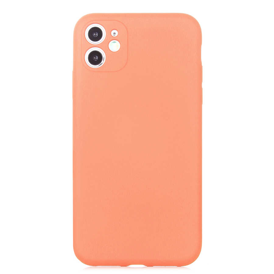 iPhone Uyumlu 11 Kılıf Zore Mara Kapak-Turuncu