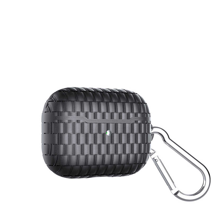 Airpods Uyumlu Pro Zore Airbag 18 Kılıf-Siyah