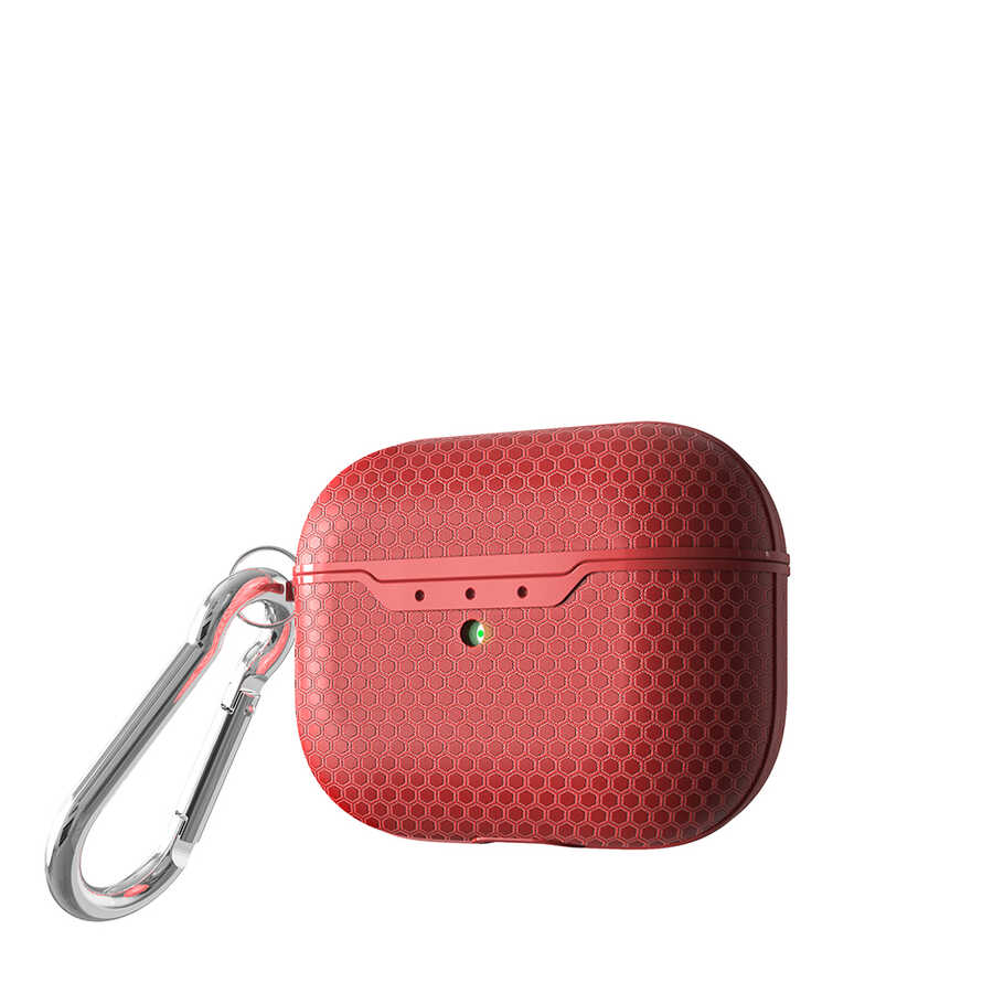 Airpods Uyumlu Pro Zore Airbag 20 Kılıf-Kırmızı