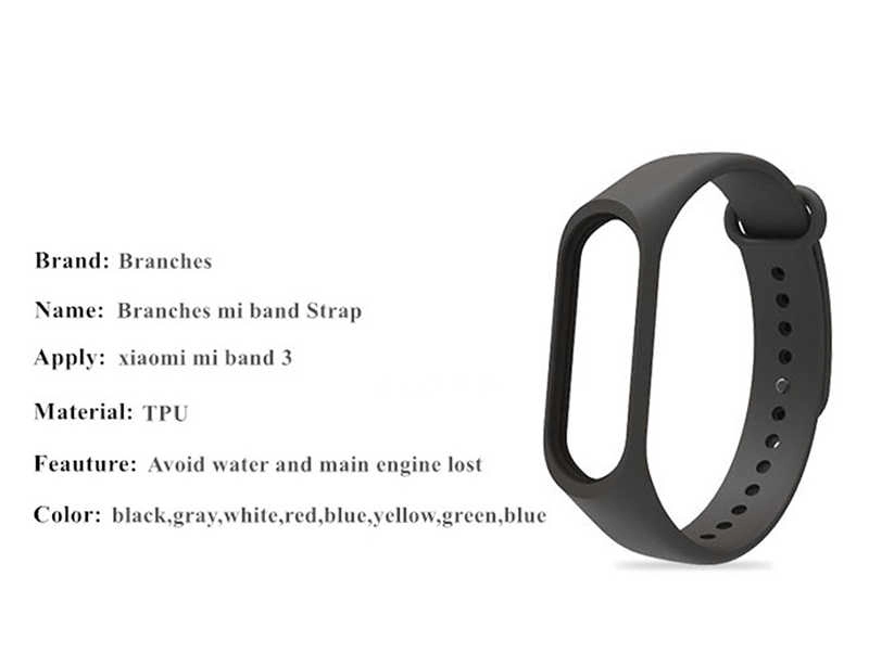Xiaomi Uyumlu  Mi Band 4 Silikon Kordon-Beyaz