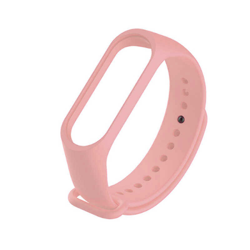 Xiaomi Uyumlu  Mi Band 4 Silikon Kordon-Pembe