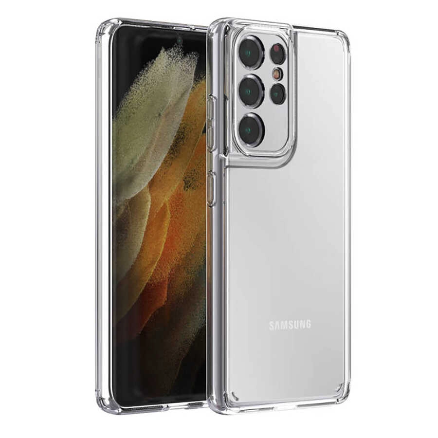 Galaxy Uyumlu S21 Ultra Kılıf Zore Coss Kapak