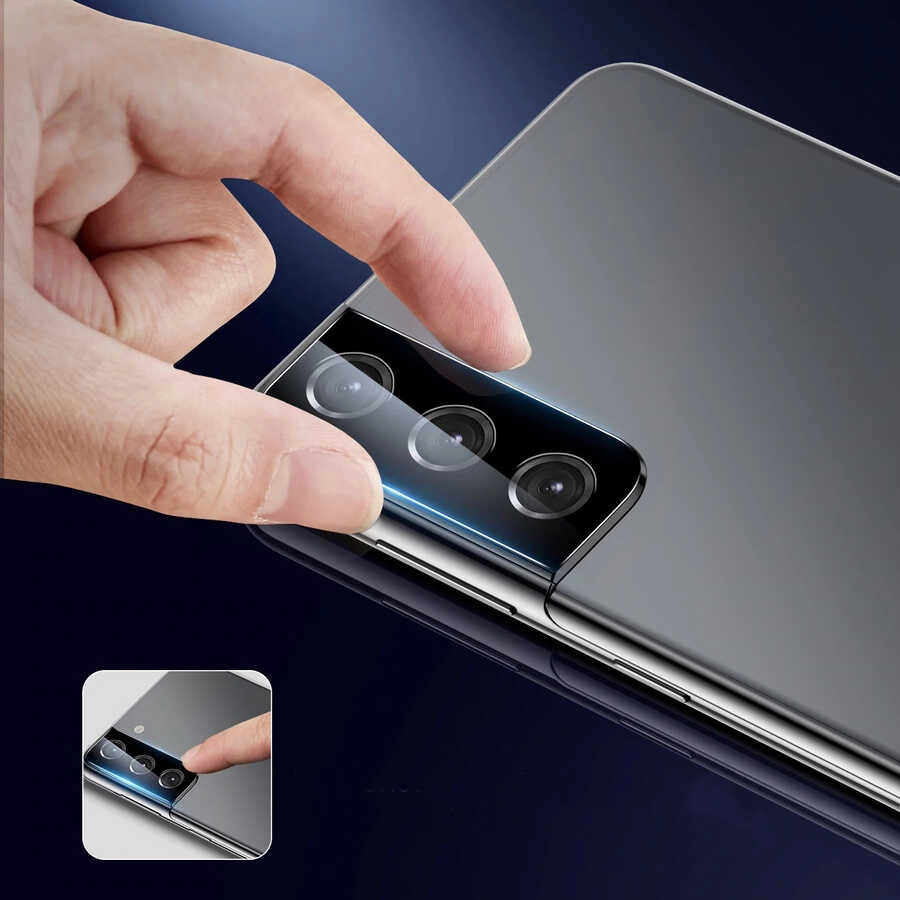 Galaxy Uyumlu S21 Zore Kamera Lens Koruyucu Cam Filmi