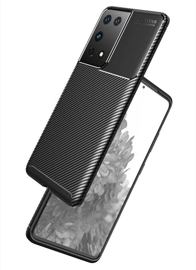Galaxy Uyumlu S21 Ultra Kılıf Zore Negro Silikon Kapak