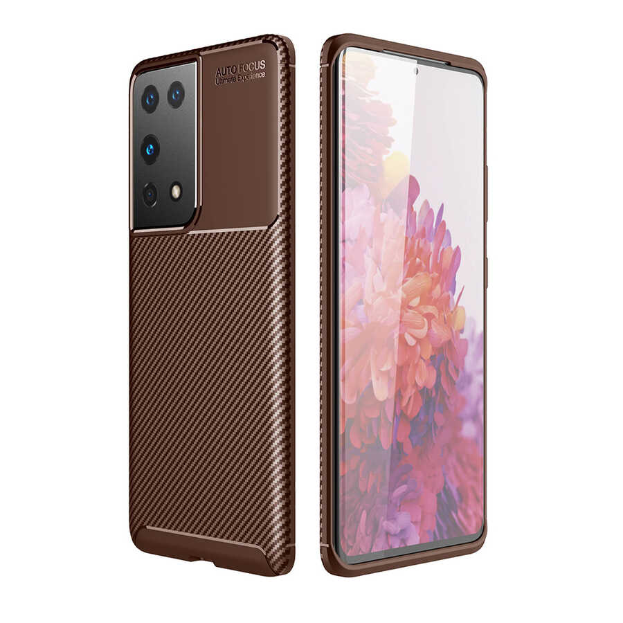 Galaxy Uyumlu S21 Ultra Kılıf Zore Negro Silikon Kapak