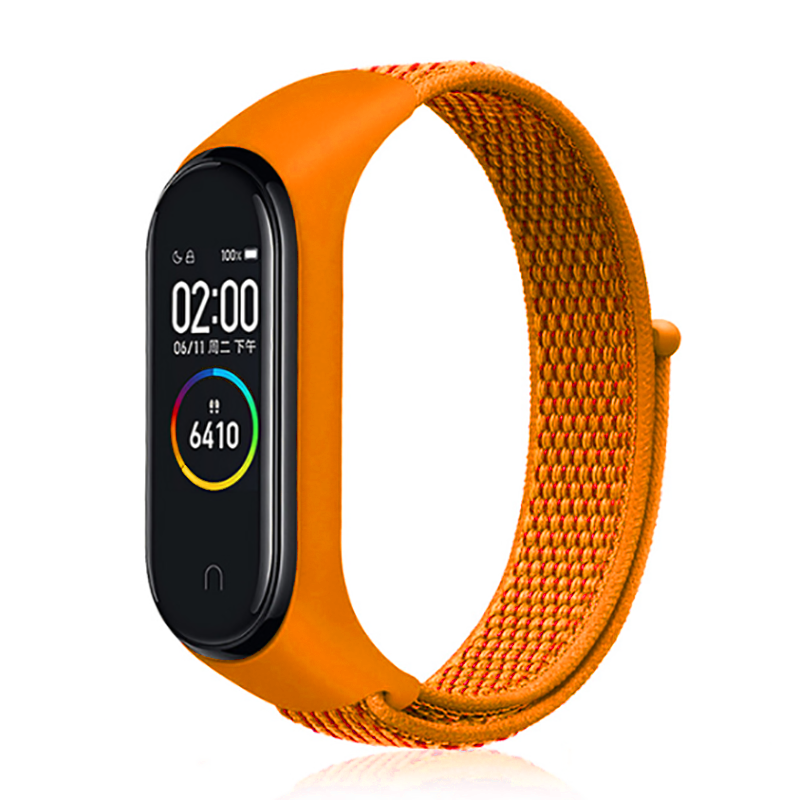 Xiaomi Uyumlu  Mi Band 3 Zore KRD-03 Hasır Kordon-No15