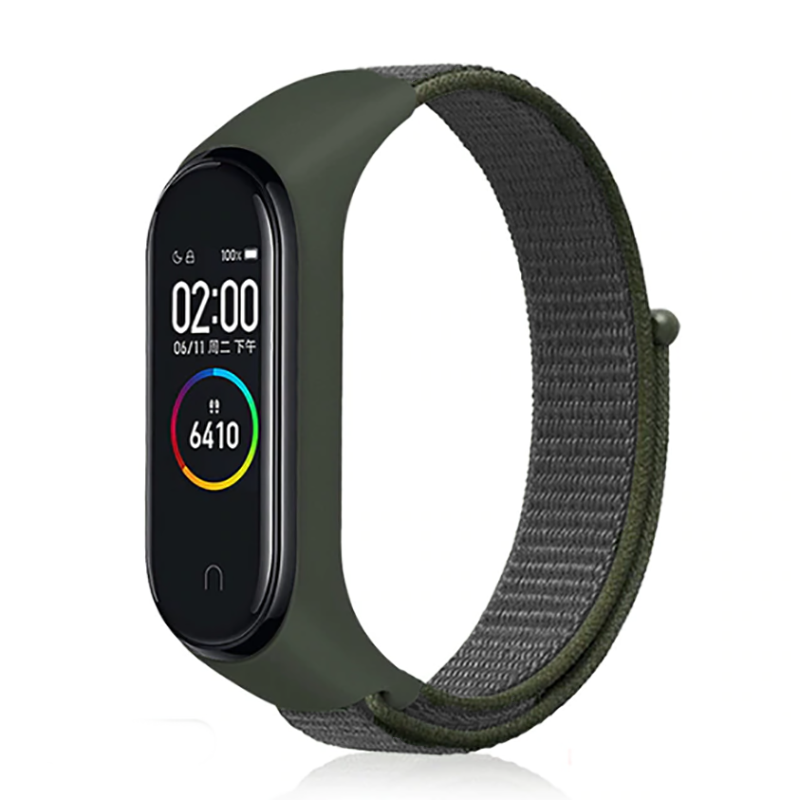 Xiaomi Uyumlu  Mi Band 3 Zore KRD-03 Hasır Kordon-No24