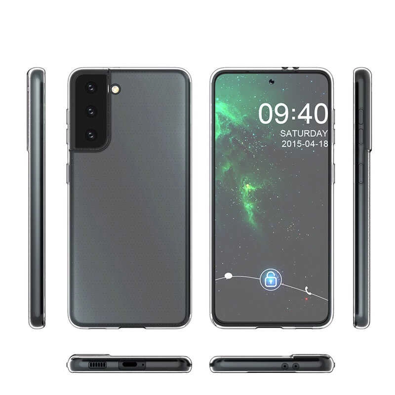 Galaxy Uyumlu S21 Kılıf Zore Süper Silikon Kapak