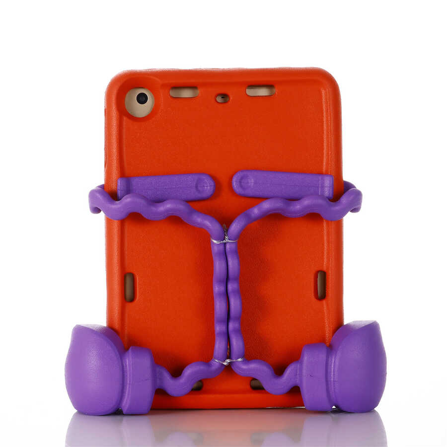 iPad Uyumlu Mini 2-3 Zore Eva Boxer Tablet Silikon-Kırmızı