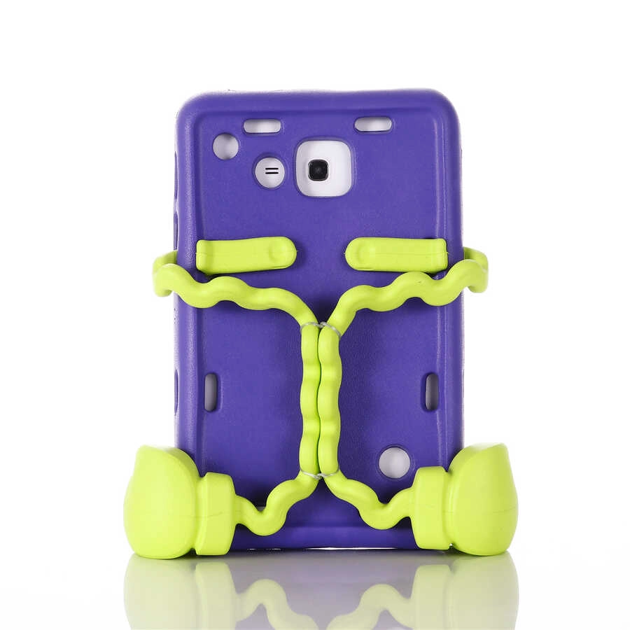 Galaxy Uyumlu Tab 4 7.0 T230 Zore Eva Boxer Tablet Silikon-Mor