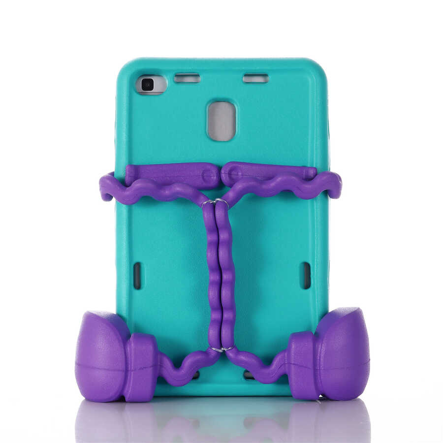 Galaxy Uyumlu Tab A 8.0 (2019) T290 Zore Eva Boxer Tablet Silikon-Mavi