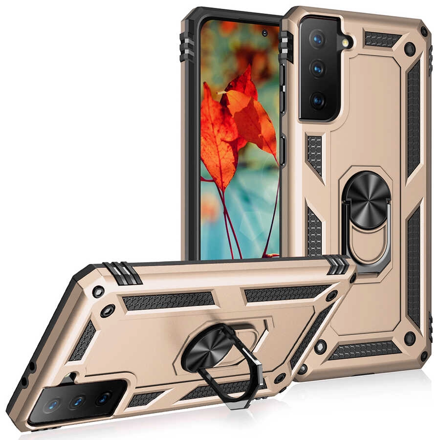 Galaxy Uyumlu S21 Kılıf Zore Vega Kapak