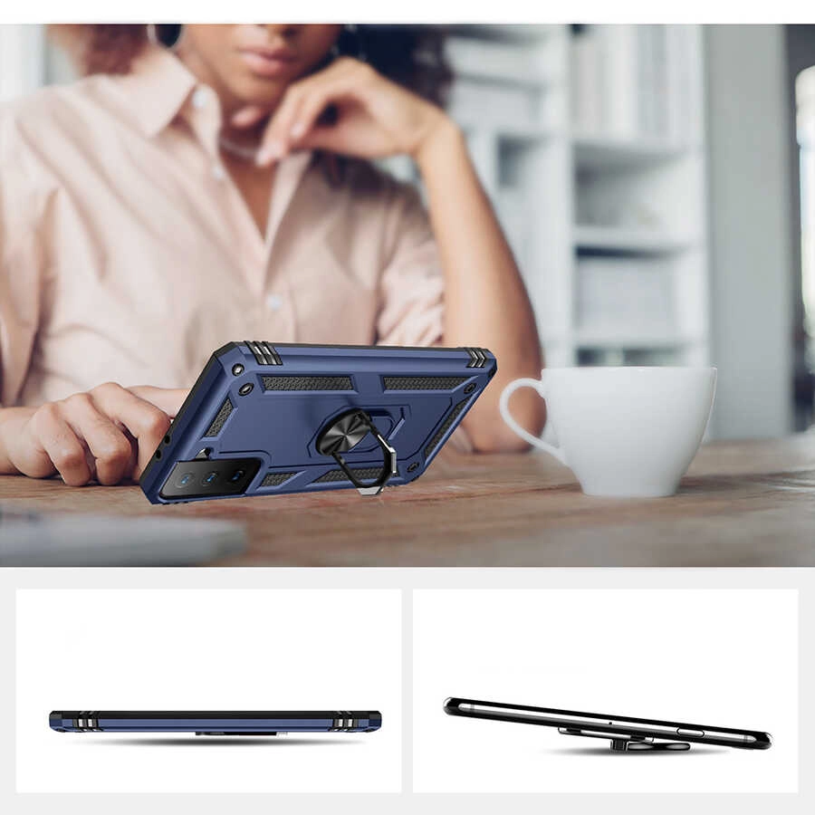 Galaxy Uyumlu S21 Plus Kılıf Zore Vega Kapak