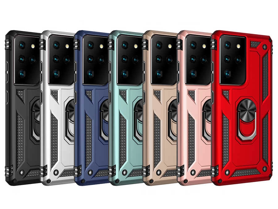 Galaxy Uyumlu S21 Ultra Kılıf Zore Vega Kapak