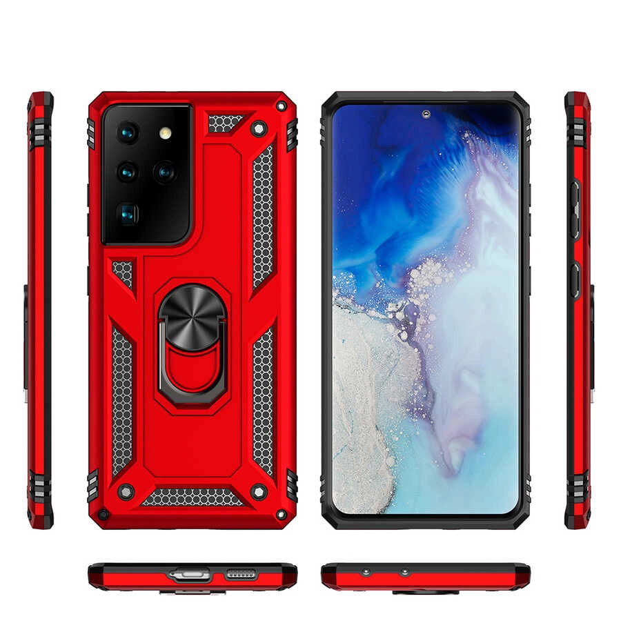 Galaxy Uyumlu S21 Ultra Kılıf Zore Vega Kapak