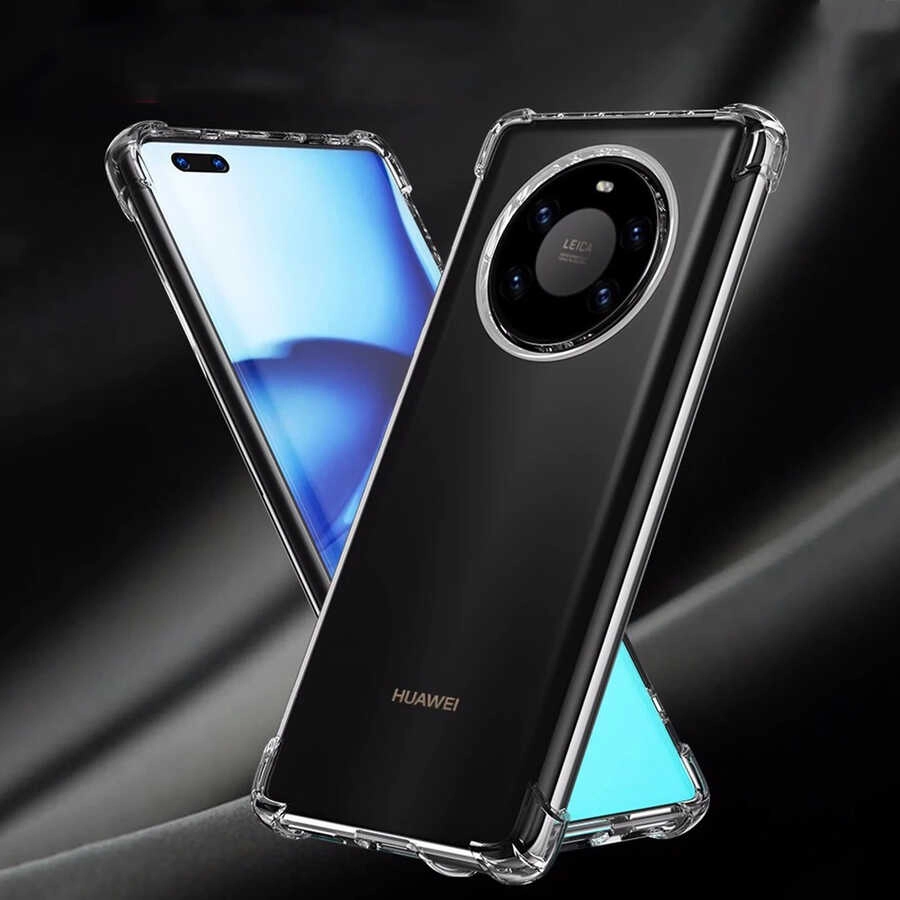 Huawei Uyumlu Mate 40 Pro Kılıf Zore Nitro Anti Shock Silikon