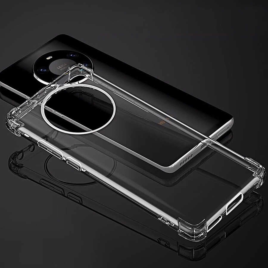 Huawei Uyumlu Mate 40 Pro Kılıf Zore Nitro Anti Shock Silikon