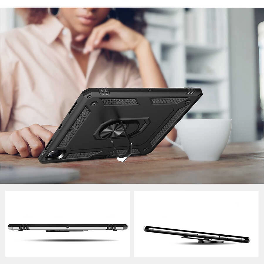 iPad Uyumlu Pro 12.9 2020 (4.Nesil) Kılıf Zore Tablet Vega Kapak