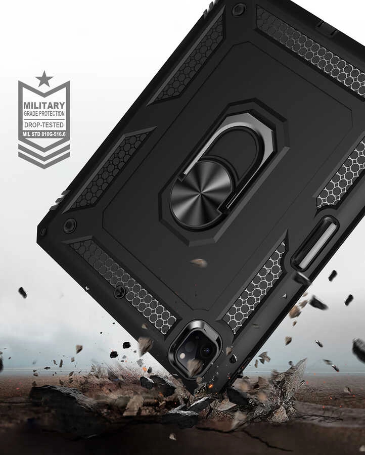 iPad Uyumlu Pro 12.9 2020 (4.Nesil) Kılıf Zore Tablet Vega Kapak