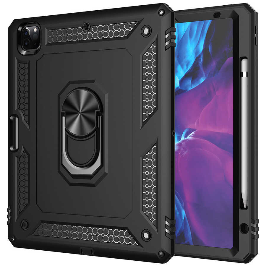 iPad Uyumlu Pro 12.9 2020 (4.Nesil) Kılıf Zore Tablet Vega Kapak