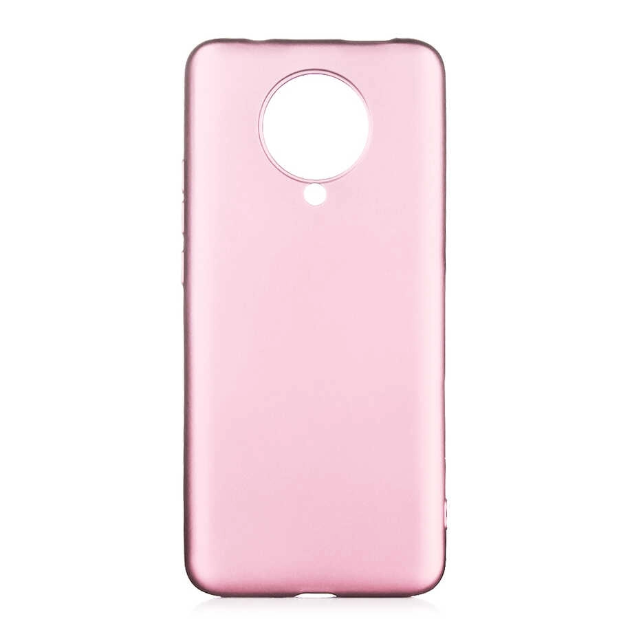 Xiaomi Uyumlu  Redmi K30 Pro Kılıf Zore Premier Silikon Kapak-Rose gold