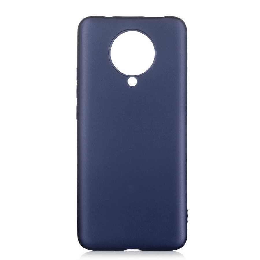 Xiaomi Uyumlu  Redmi K30 Pro Kılıf Zore Premier Silikon Kapak-Lacivert