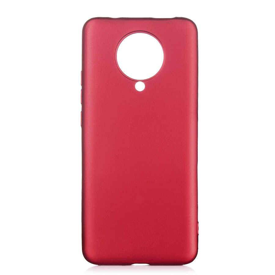 Xiaomi Uyumlu  Redmi K30 Pro Kılıf Zore Premier Silikon Kapak-Mürdüm