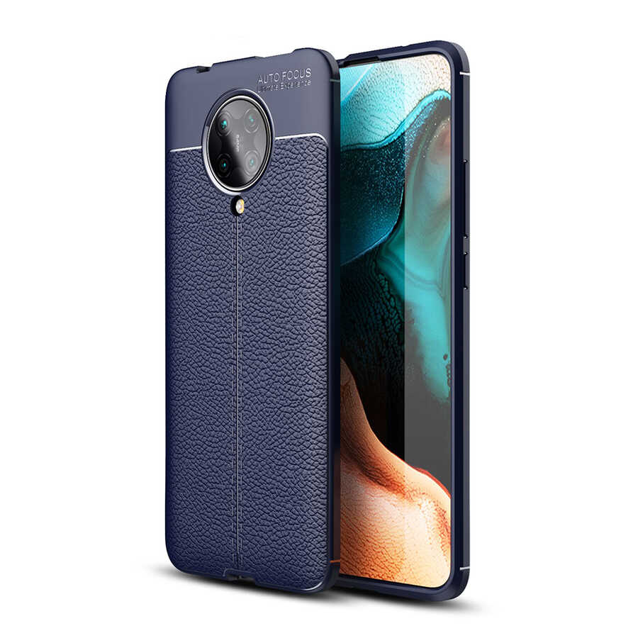 Xiaomi Uyumlu  Redmi K30 Pro Kılıf Zore Niss Silikon Kapak-Lacivert