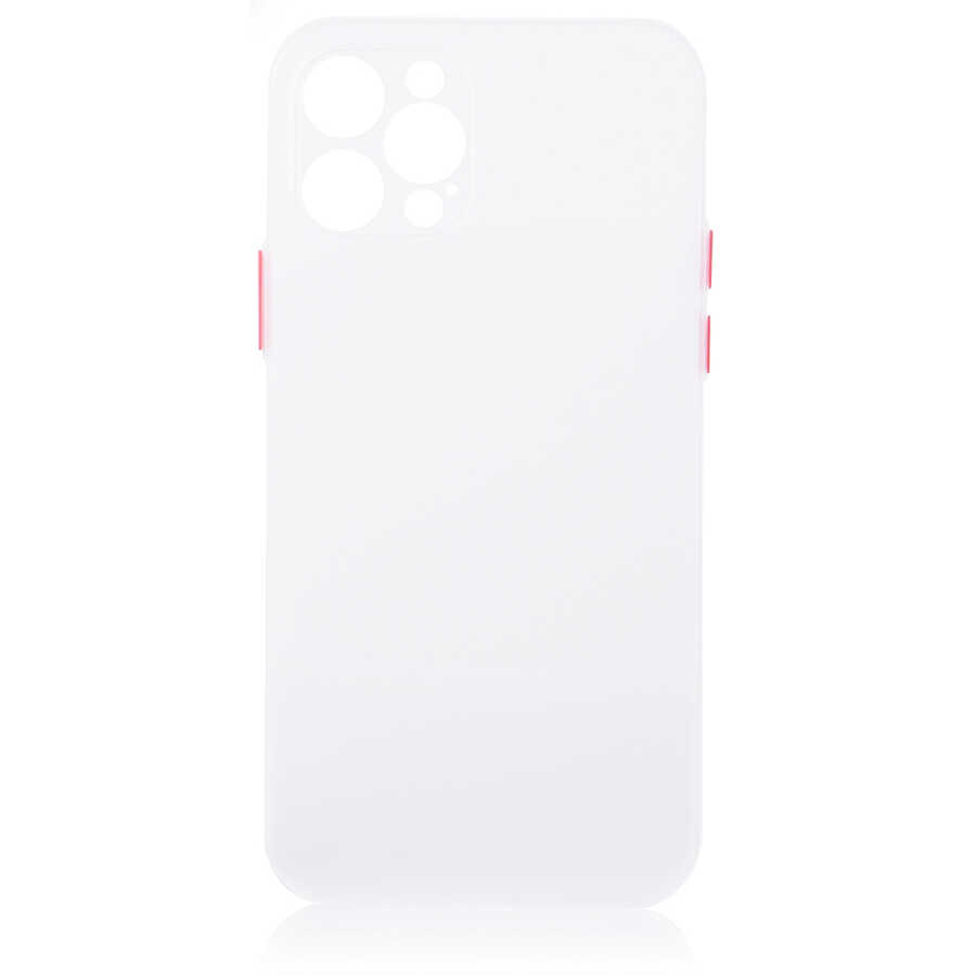 iPhone Uyumlu 12 Pro Max Kılıf ​​​​Zore Slims Kapak-Renksiz