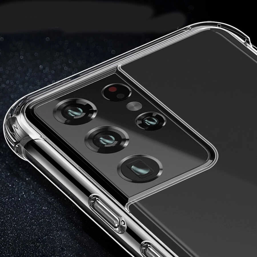 Galaxy Uyumlu S21 Ultra Kılıf Zore Nitro Anti Shock Silikon