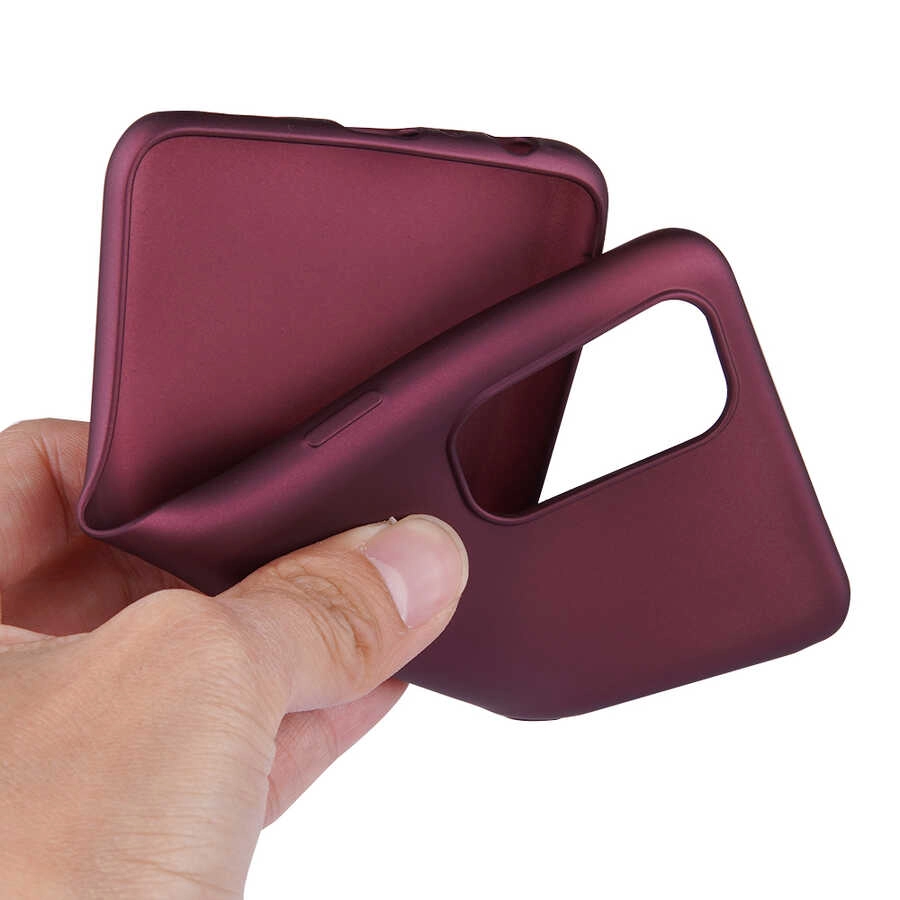 Oppo Reno 5 5G Kılıf Zore Premier Silikon Kapak-Kırmızı