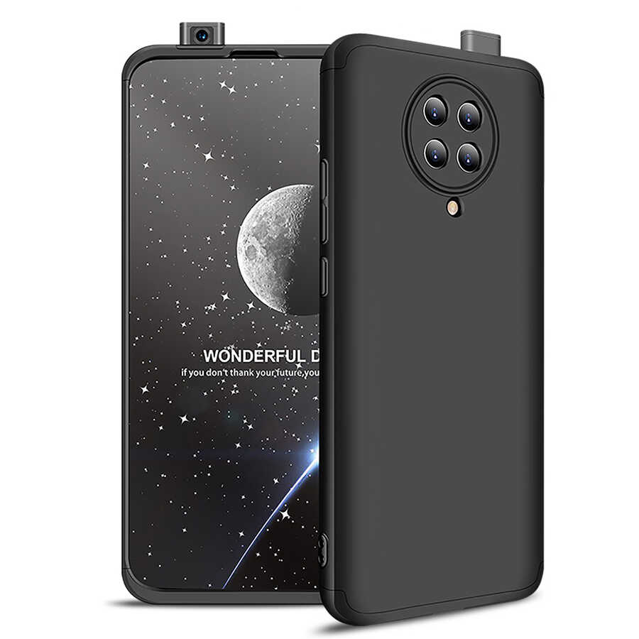 Xiaomi Uyumlu  Redmi K30 Pro Kılıf Zore Ays Kapak-Siyah