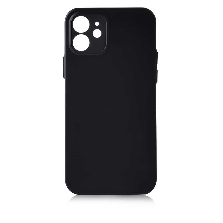 iPhone Uyumlu 12 Kılıf ​​​​Zore Slims Kapak-Siyah