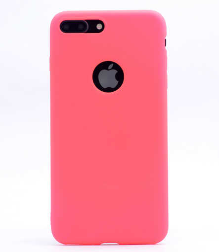 iPhone Uyumlu 8 Kılıf Zore Premier Silikon Kapak-Pembe