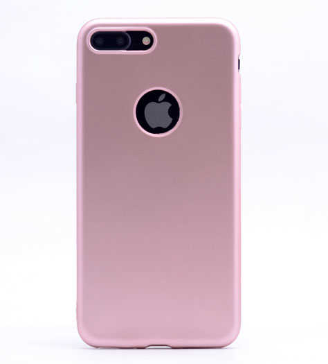iPhone Uyumlu 8 Kılıf Zore Premier Silikon Kapak-Rose gold