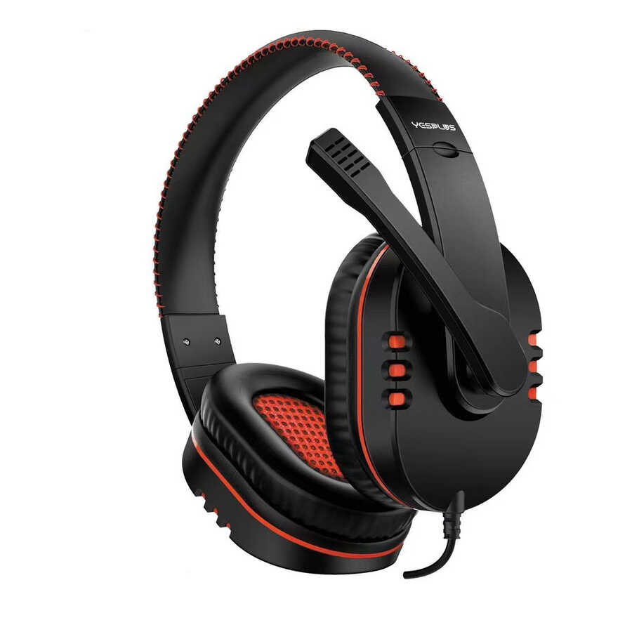 Zore Yes Plus GM-111 Oyuncu Kulaklığı 3.5mm-Siyah-kırmızı