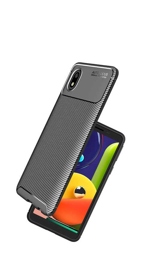 Galaxy Uyumlu A01 Core Kılıf Zore Negro Silikon Kapak