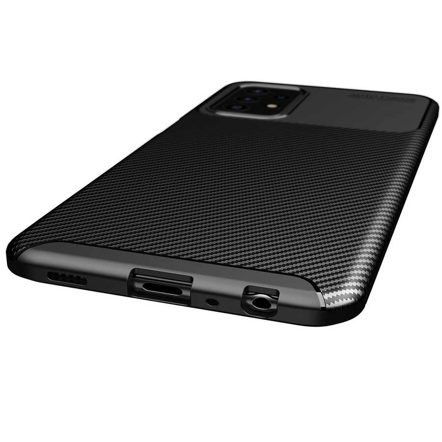 Galaxy Uyumlu A52 Kılıf Zore Negro Silikon Kapak