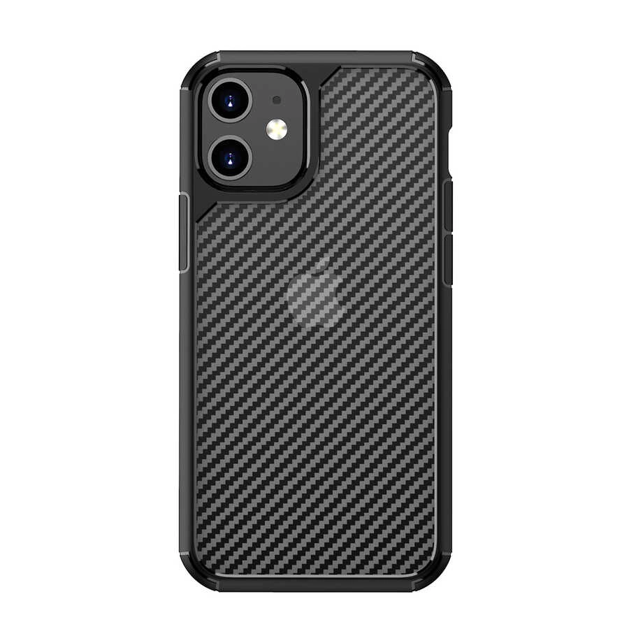 iPhone Uyumlu 12 Kılıf Zore İnoks Kapak