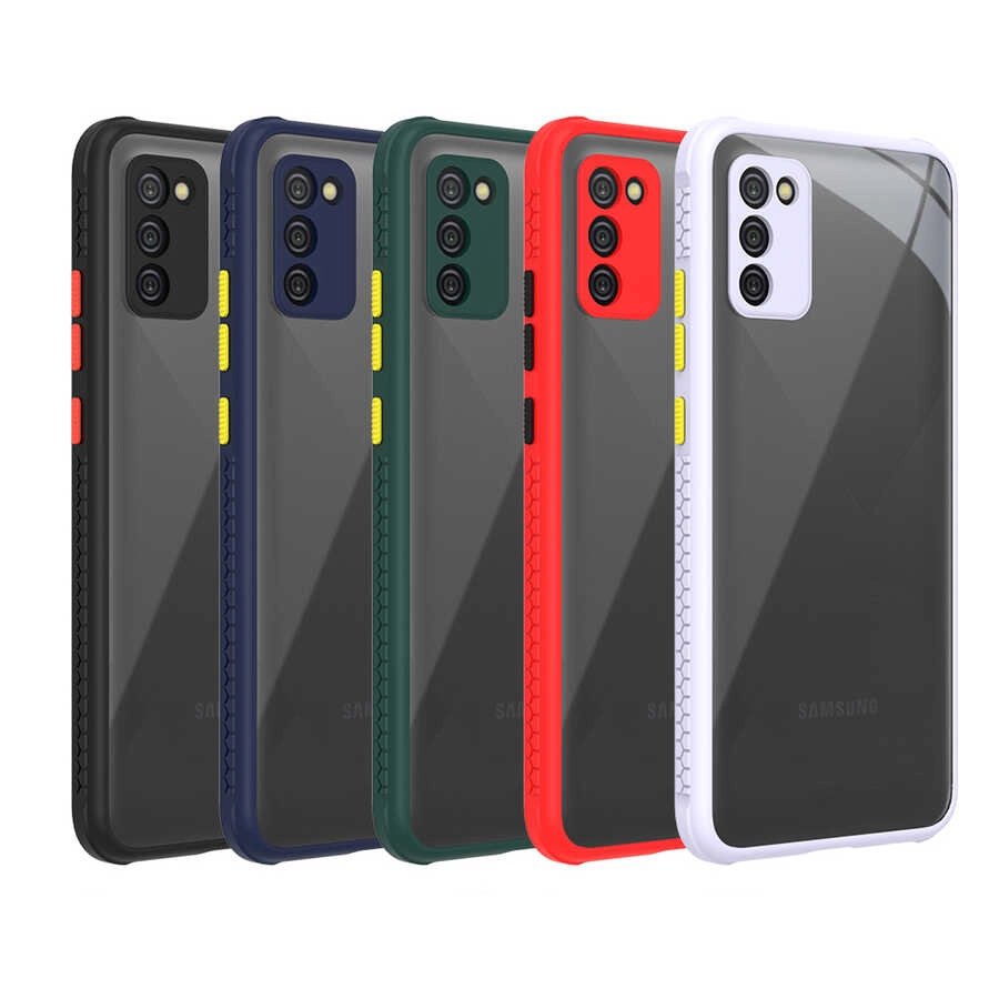 Galaxy Uyumlu A02S Kılıf ​​Zore Kaff Kapak