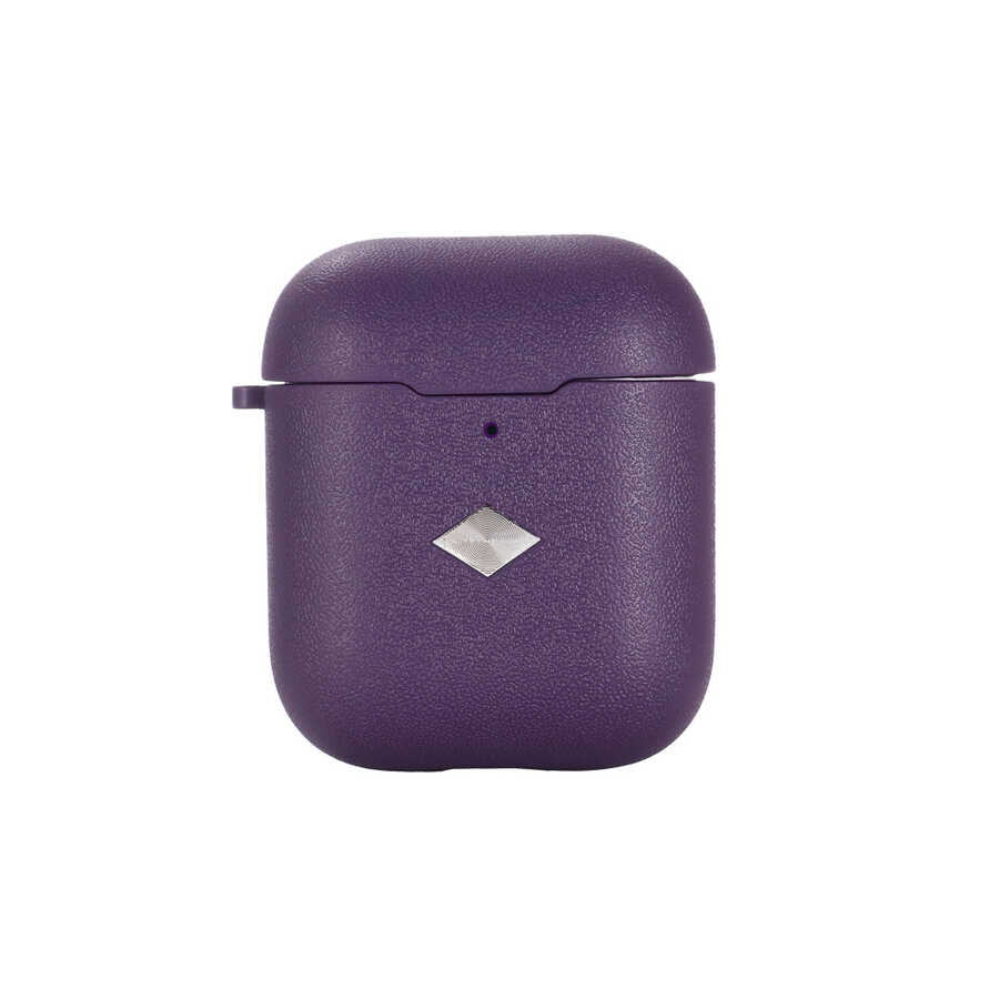 Airpods Uyumlu Zore Airbag 19 Kılıf-Mor