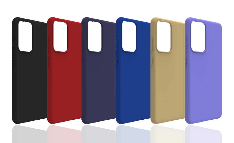 Galaxy Uyumlu A52 Kılıf Zore Biye Silikon
