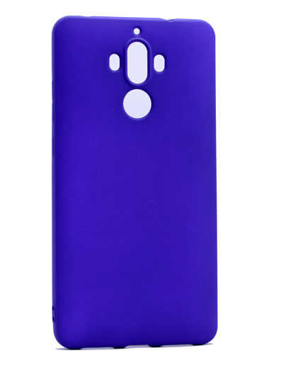 Huawei Uyumlu Mate 9 Kılıf Zore Premier Silikon Kapak-Mor